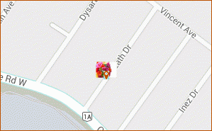 foxgloves flowers map thumbnail, 2825 Heath DR  Victoria BC V9A1N3